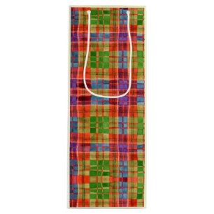 Bolsa Para Vino MAC RAE TARTAN Wine Gift Bag
