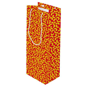 Bolsa Para Vino Macaroni, partido de cumpleaños y queso