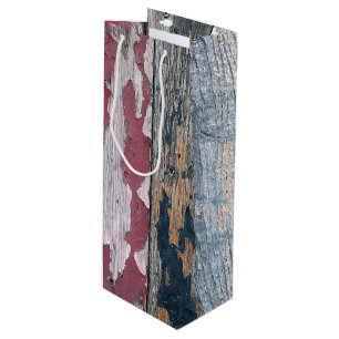 Bolsa Para Vino Madera Chic Shabby