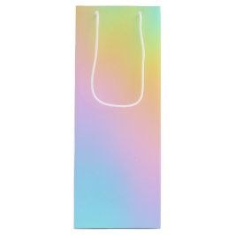 Bolsa Para Vino Magnífico Boda del arcoiris Pastel