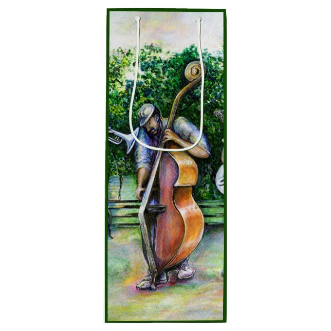 Bolsa Para Vino Mamá nunca me advirtió sobre los jugadores de Tuba (Anverso)