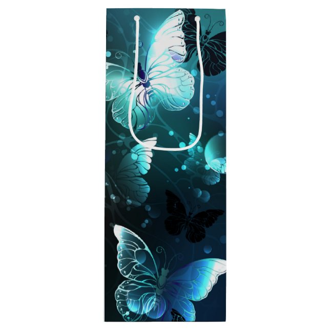 Bolsa Para Vino Mariposas nocturnas (Anverso)
