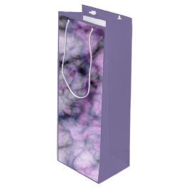 Bolsa Para Vino Mármol púrpura