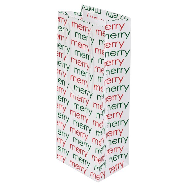 Bolsa Para Vino Merry Merry (Angulo Anverso)
