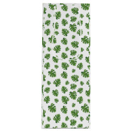 Bolsa Para Vino Monstera Leaf Wine Gift Bag