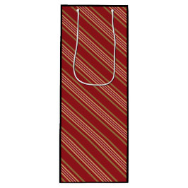 Bolsa Para Vino Motif lignes rouges 
