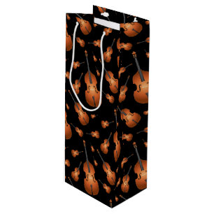 Bolsa Para Vino Música de Upright Bass Jazz