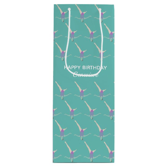 Bolsa Para Vino Natación artística (Anverso)