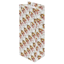 Bolsa Para Vino Navidades Angel