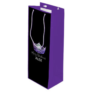 Bolsa Para Vino Navidades de bolsitas de regalo de Miss America Pu