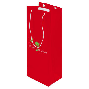 Bolsa Para Vino Navidades de Carolina del Sur en vacaciones