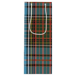 Bolsa Para Vino Navidades de Plaid Tartan Clan Anderson