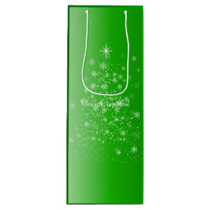 Bolsa Para Vino Navidades de Sparkle Green
