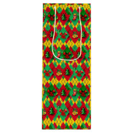 Bolsa Para Vino Navidades de vino de vacaciones espíritu de Año Nu