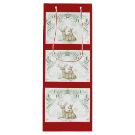 Bolsa Para Vino Navidades Deer