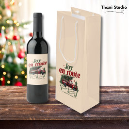 Bolsa Para Vino Navidades en ruta comienzan camionetas y X-Mas Tre