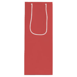 Bolsa Para Vino Navidades ligeros de Chalkboard rojo