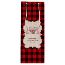 Navidades Lumberjack Fiesta Red Buffalo Wood