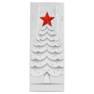 Bolsa Para Vino Navidades minimalistas