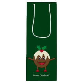 Bolsa Para Vino Navidades pudding personaje de caricatura