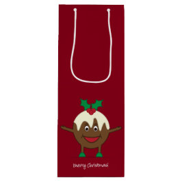 Bolsa Para Vino Navidades pudding personaje de caricatura