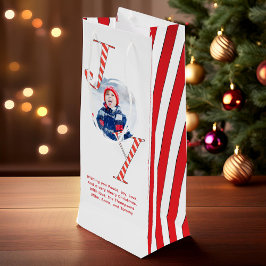 Bolsa Para Vino Navidades rojos y blancos disfrutan de lo personal