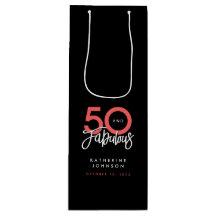 Negro 50 y Fabuloso Elegante 50 cumpleaños