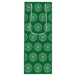 Bolsa Para Vino No abrir hasta que los Navidades verdes