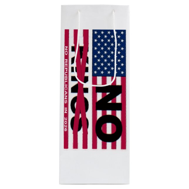 BOLSA PARA VINO NO KINGS (Anverso)