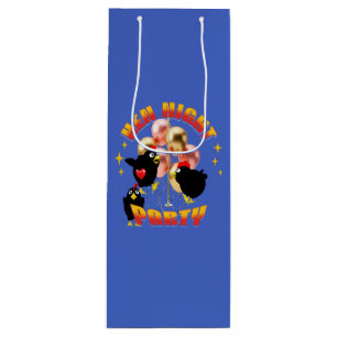 Bolsa Para Vino Noche de gallinas divertidas, fiesta de pollo, hum