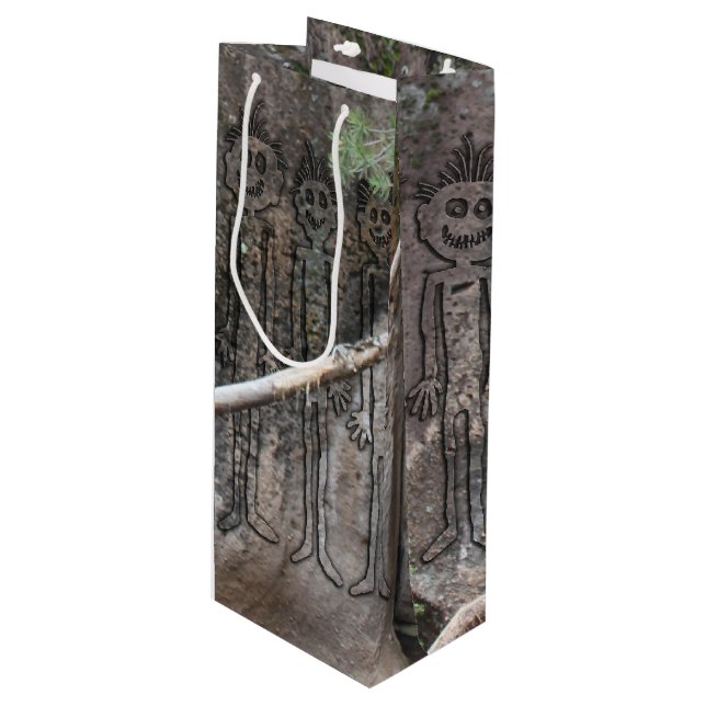 Bolsa Para Vino Noche de los contrabandistas ambulantes Petroglyph (Angulo Anverso)