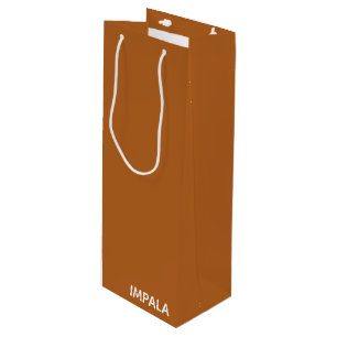 Bolsa Para Vino Nombre de color marrón de Impala