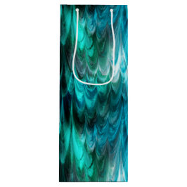 Bolsa Para Vino nonpareil kelpie verde azulado: