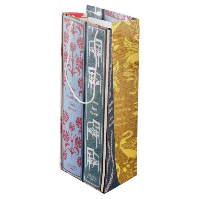 Bolsa Para Vino Novelas de Jane Austen (Angulo Anverso)