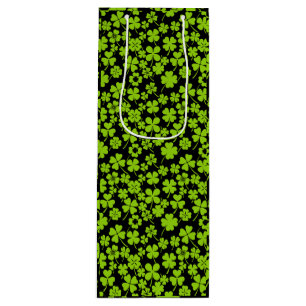Bolsa Para Vino Nuevo patrón.Clover deja 01 Black BG