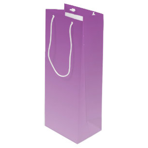 Bolsa Para Vino Ombre púrpura suave