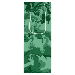 Bolsa Para Vino Ondas verdes