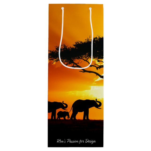 Bolsa Para Vino Opciones de Africa 2 (Anverso)