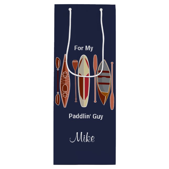 Bolsa Para Vino Paddle Passion (Anverso)