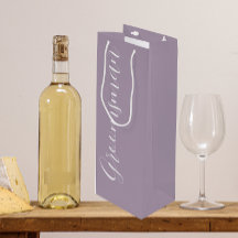 Padrino de Boda con Letra Estilizada Malva