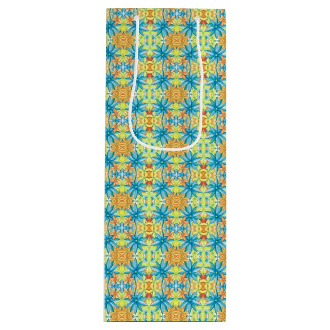 Bolsa Para Vino Pat Mosaic Gift Bag (Anverso)