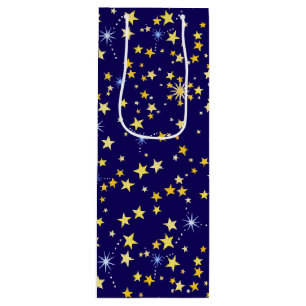 Bolsa Para Vino Patrón cósmico lindo Noche estelar Galaxia Marina