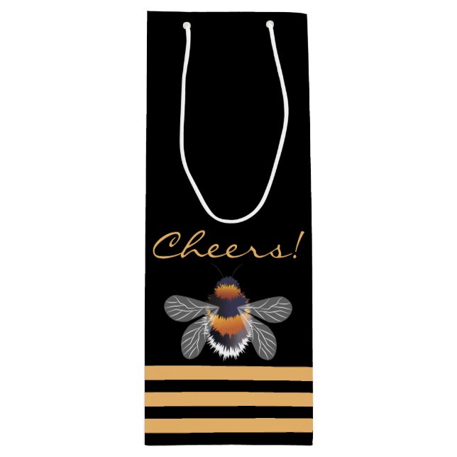 Bolsa Para Vino Patrón de honeycomb (Anverso)