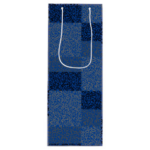 Bolsa Para Vino Patrón de número 01 con Dblue BG