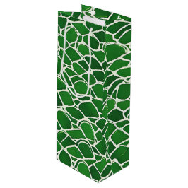 Bolsa Para Vino Patrón de trama de tortuga