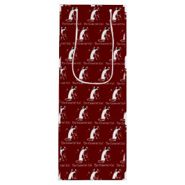 Bolsa Para Vino Patrón del ventilador del gato del Cabernet