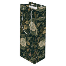 Patrón floral botánico vintage de Acanthus de medi