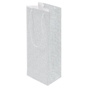 Bolsa Para Vino Patrón floral geométrico claro