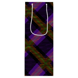 BOLSA PARA VINO PATRONES DE HALLOWEB DE COLORES BRILLANTES