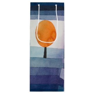 Bolsa Para Vino Paul Klee Heraldo de Otoño Azul Moderno Abstracto